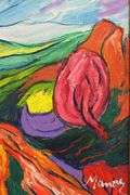 MANOR SHADIAN, SPRING VALLEY, ACRYLIC ON CANVAS