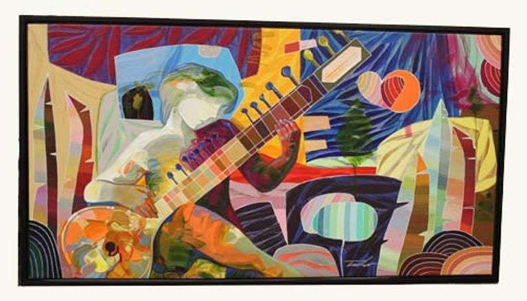 AMAZING ARTISTIC ORIGINAL BY TADEO ZAVALETA