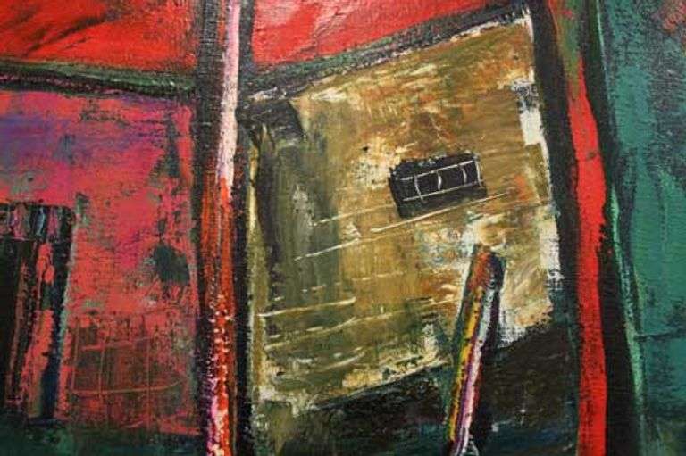 BEAUTIFUL ORIGINAL OIL ON CANVAS BY ARCADIO BOYER