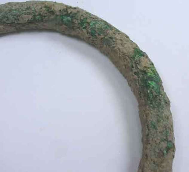 3 - 10TH C CAMBODIA ANGKOR BRONZE BANGLE BRACELETS