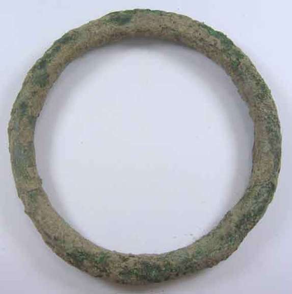 3 - 10TH C CAMBODIA ANGKOR BRONZE BANGLE BRACELETS