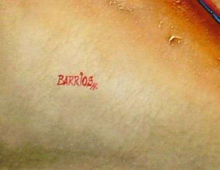 STUNINGLY BEAUTIFUL ORIGINAL BY BARRIOS