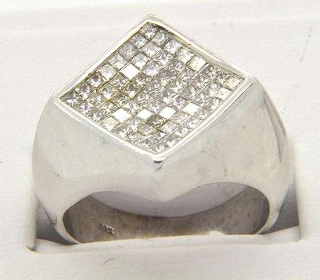 14kt Gold Gents Diamond Filled Ring, 1ctw