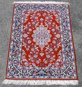 Gorgeously Designed Masterpiece Persian Isfahan 3.7x5.3