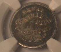 Philadelphia PA 1864 Great Central Fair Silver Token NGC AU 55