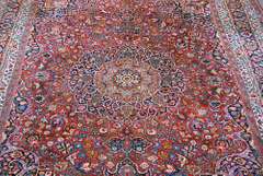 Absolutely Mesmerizing Semi Antique Persian Mashhad
