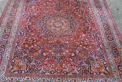 Absolutely Mesmerizing Semi Antique Persian Mashhad