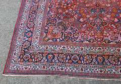 Absolutely Mesmerizing Semi Antique Persian Mashhad