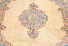 Hard to Find Semi Antique Hand Woven Kerman Rug 9x12