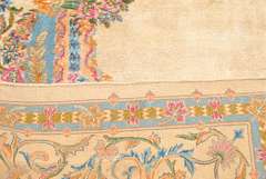 Hard to Find Semi Antique Hand Woven Kerman Rug 9x12