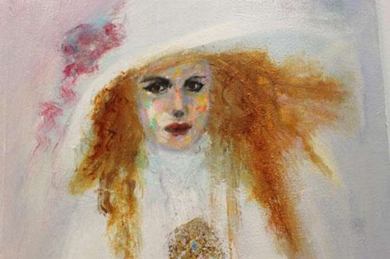 HIGHLY COLLECTIBLE ORIGINAL MIXED MEDIA BY MASTER LEBAN