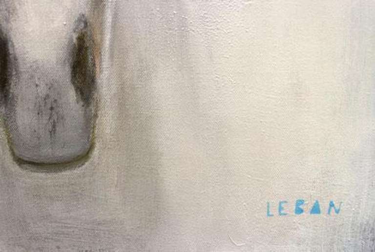 HIGHLY COLLECTIBLE ORIGINAL MIXED MEDIA BY MASTER LEBAN