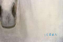 HIGHLY COLLECTIBLE ORIGINAL MIXED MEDIA BY MASTER LEBAN