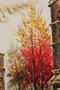 STUNINGLY BEAUTIFUL YVES HENRY ORIGINAL OIL ON CANVAS