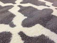 Super Soft Silky Feel Microfiber Contemporary Rug 5.3X7.7