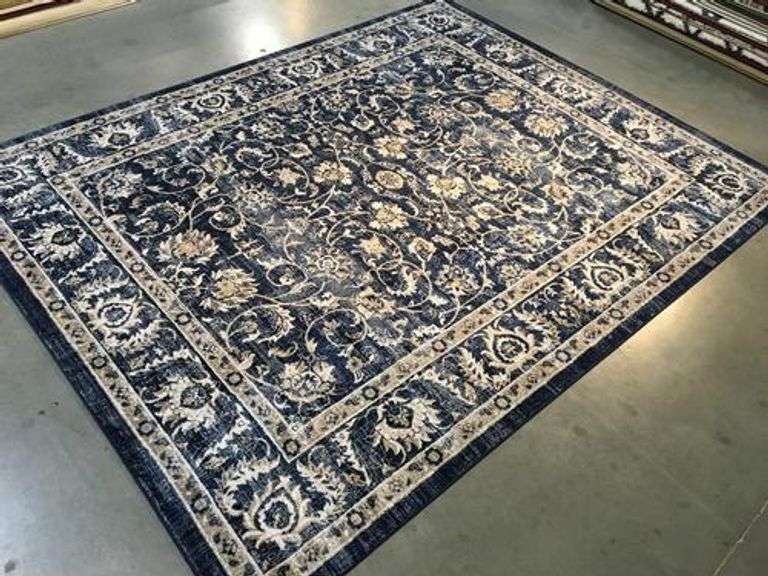 Magnificent Traditional Vintage Reproduction Rug 8x11