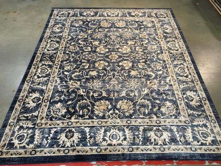 Magnificent Traditional Vintage Reproduction Rug 8x11