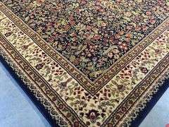 Detailed colorful Classic  Sarouk  Design 8x10 Area Rug