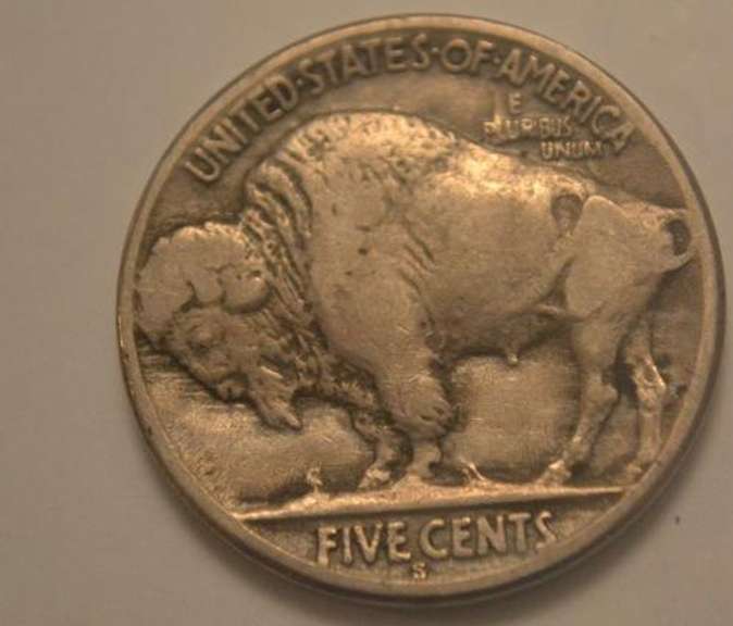 1921 S Buffalo Nickel Scarce Date