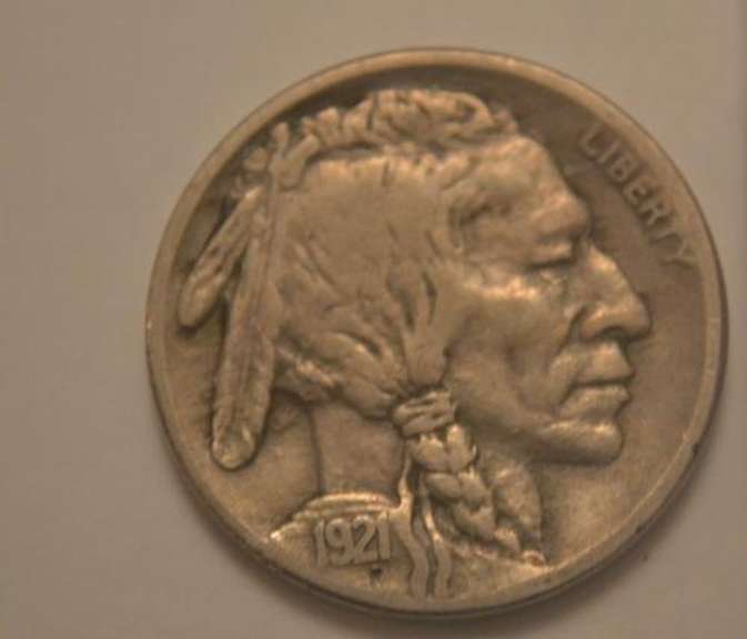 1921 S Buffalo Nickel Scarce Date