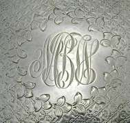 Samuel Kirk & Son Silver Salver