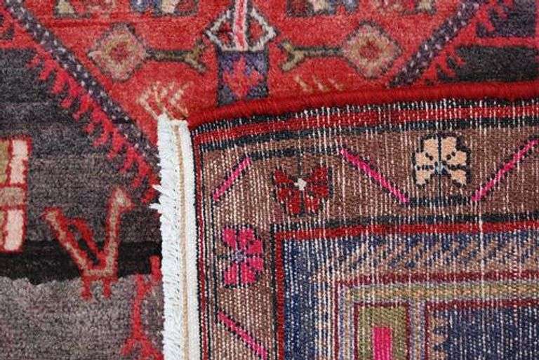 Splendid Semi Antique Handmade Persian Kermanshah 5x9