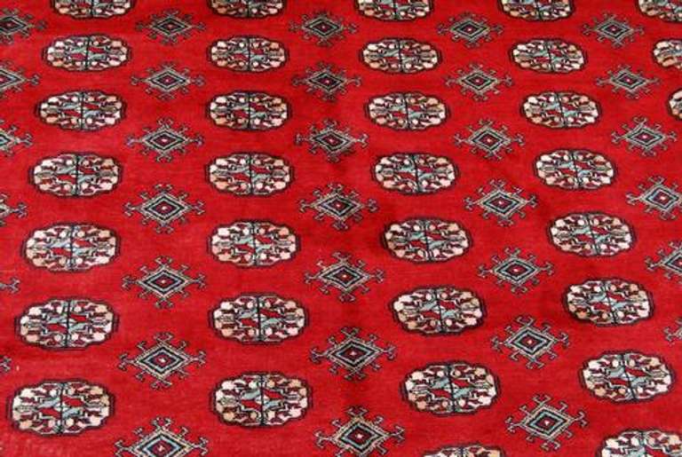 SUPER QUALITY HAND MADE FINE BOKHARA 9.3X11.9