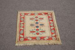 NICE LOOKING HAND MADE TURKISH KONYA RUG