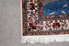 Splendid And Enchanting Fine Persian Sarouk Pictorial 4.5x6.5