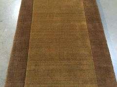Two Tone Hand Made Wool 9Ft Runner
