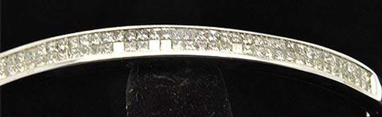 2ctw Princess Cut Diamond Bracelet in 14kt Gold