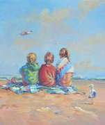 Signed Limited Edition Serigraph On Paper Summer's End