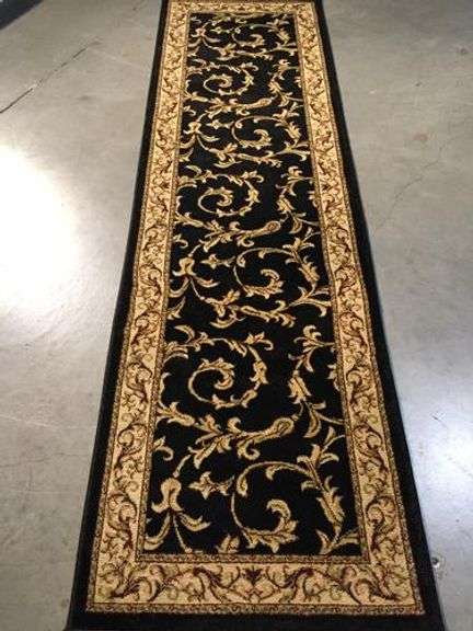 Timeless Classic French Scroll Design 8FT Runner
