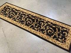 Timeless Classic French Scroll Design 8FT Runner