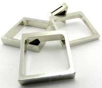 Designer Trisko Stackable 3 Piece Ring Set