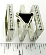 Designer Trisko Stackable 3 Piece Ring Set