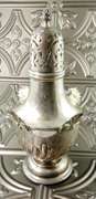 Antique English sterling muffineer