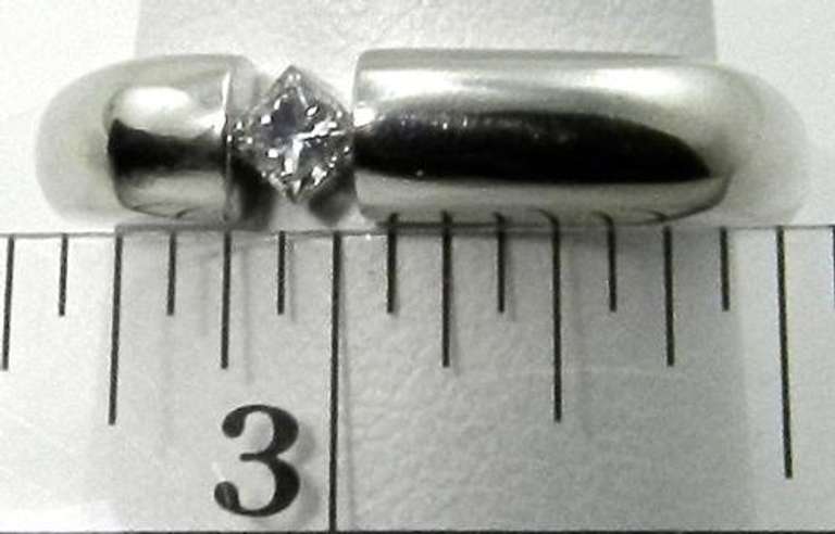 Beautifully Styled Platinum & Diamond Ring