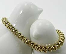 Champagne Diamond Tennis Bracelet