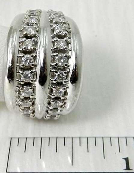 Dazzling Double Diamond Row Ring
