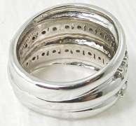 Dazzling Double Diamond Row Ring