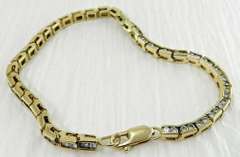 Nice Straight Line Diamond Bracelet