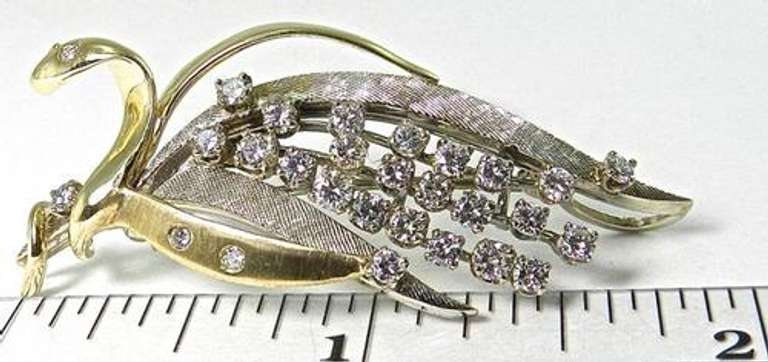 Gorgeous and Well Crafted Diamond Broach