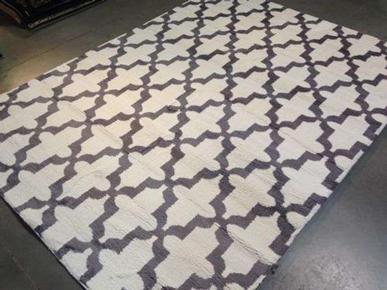 Super Soft Silky Feel Microfiber Contemporary Rug 7x10