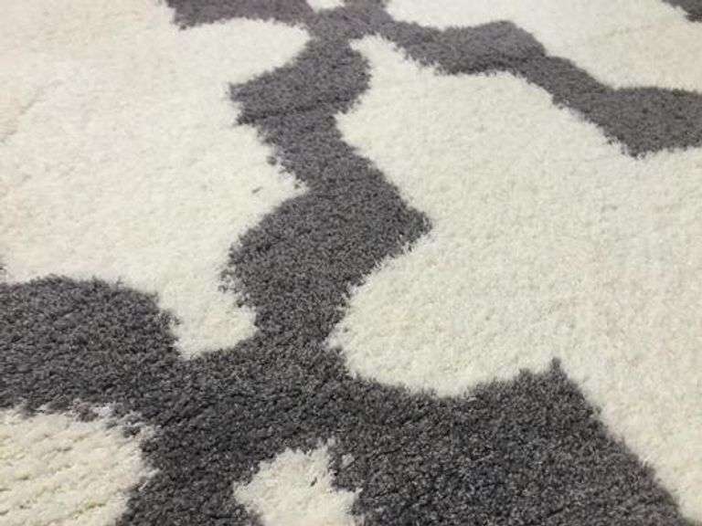 Super Soft Silky Feel Microfiber Contemporary Rug 7x10