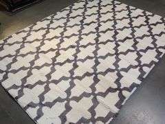 Super Soft Silky Feel Microfiber Contemporary Rug 7x10