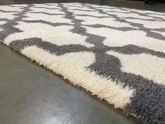 Super Soft Silky Feel Microfiber Contemporary Rug 7x10