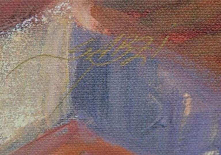 Sabzi New Moon On Canvas Sabzi New Moon