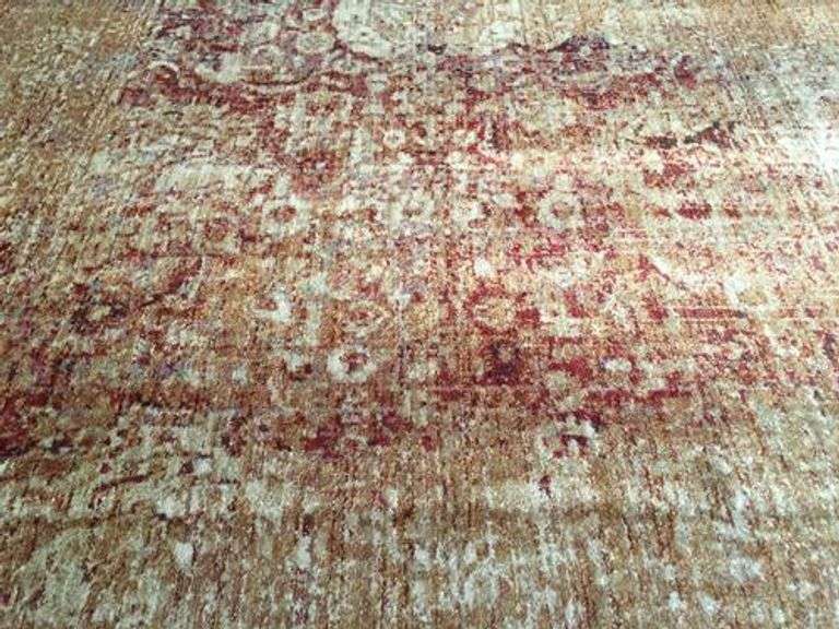 Classic Vintage Reproduction Distress Design Rug 6x8