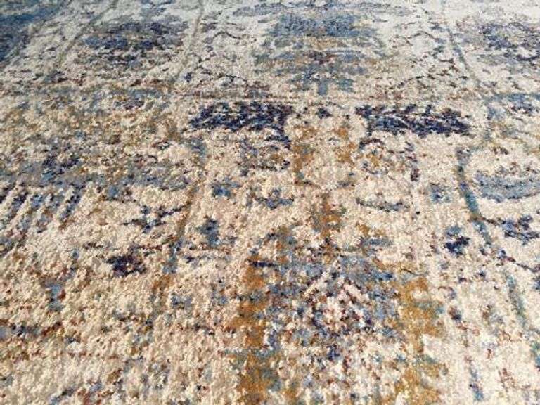 Classic Vintage Reproduction Distress Design Rug 6x8